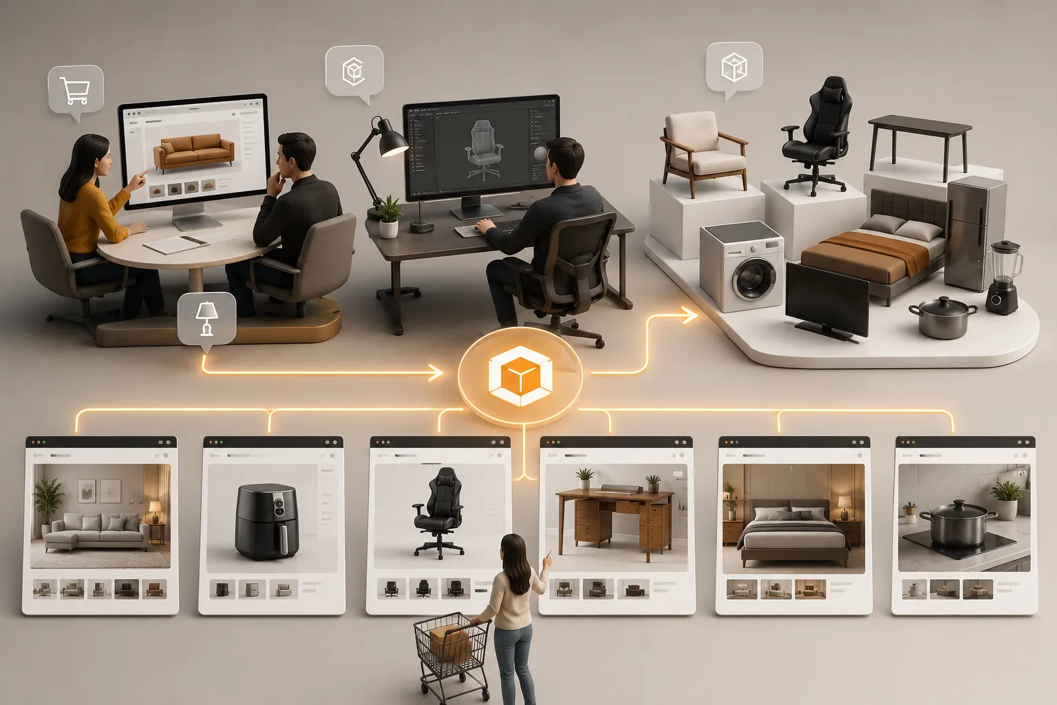 3D visualization rendering showcase 5